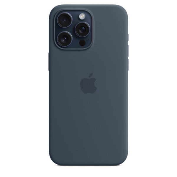 iphone15 silicone magsafe stormblue