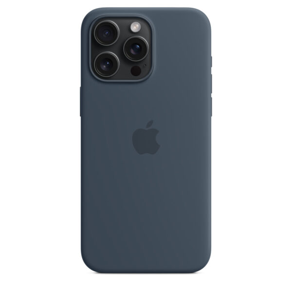 iphone15 silicone magsafe stormblue