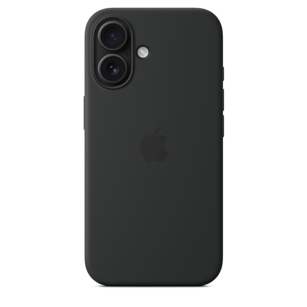 iPhone 16 silicone Case Black