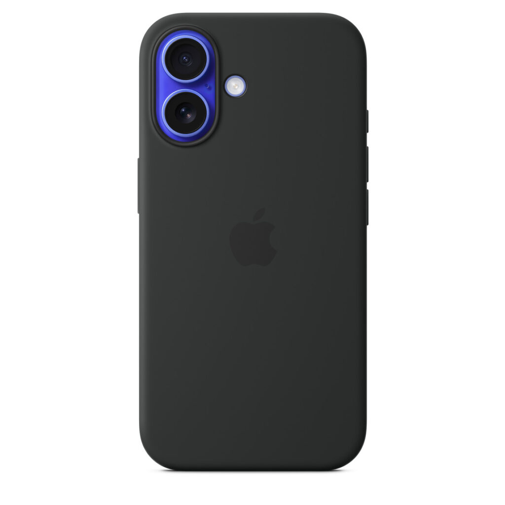 iPhone 16 silicone Case Black