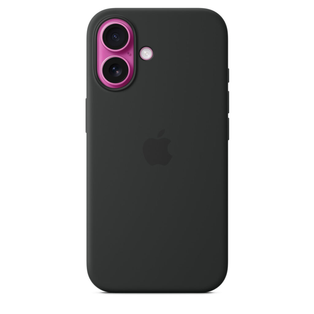 iPhone 16 silicone Case Black