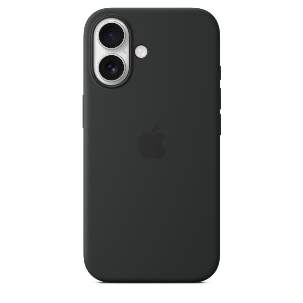 iPhone 16 silicone Case Black