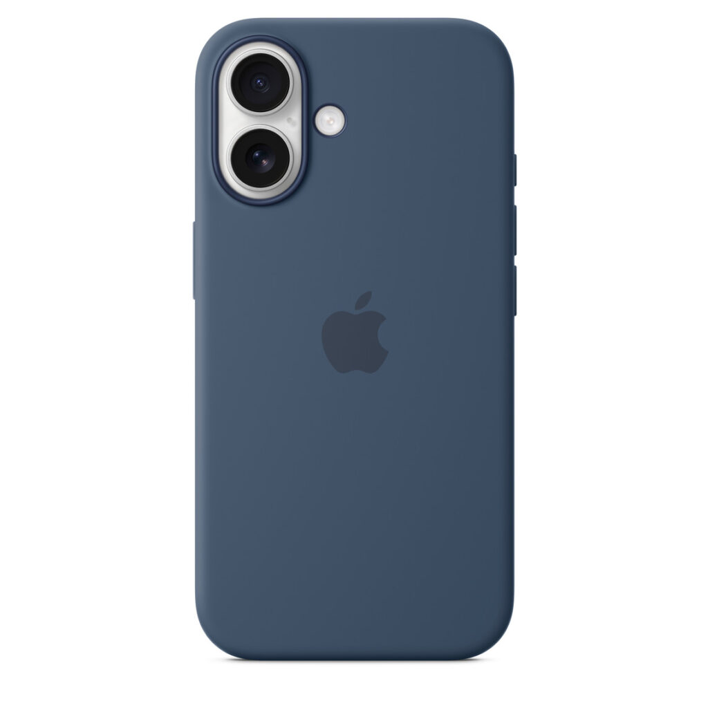 iPhone 16 Silicone Case denim