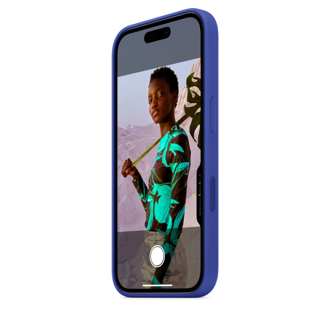 iPhone 16 Silicone Case denim