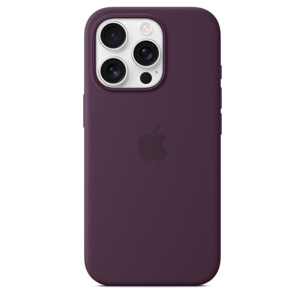 Plum iphone 16 pro silicone 