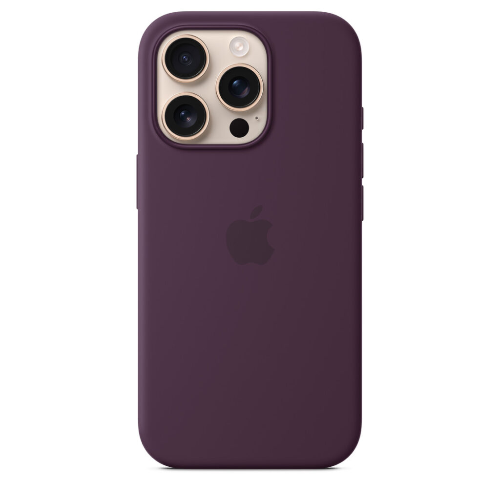 Plum iphone 16 pro silicone 