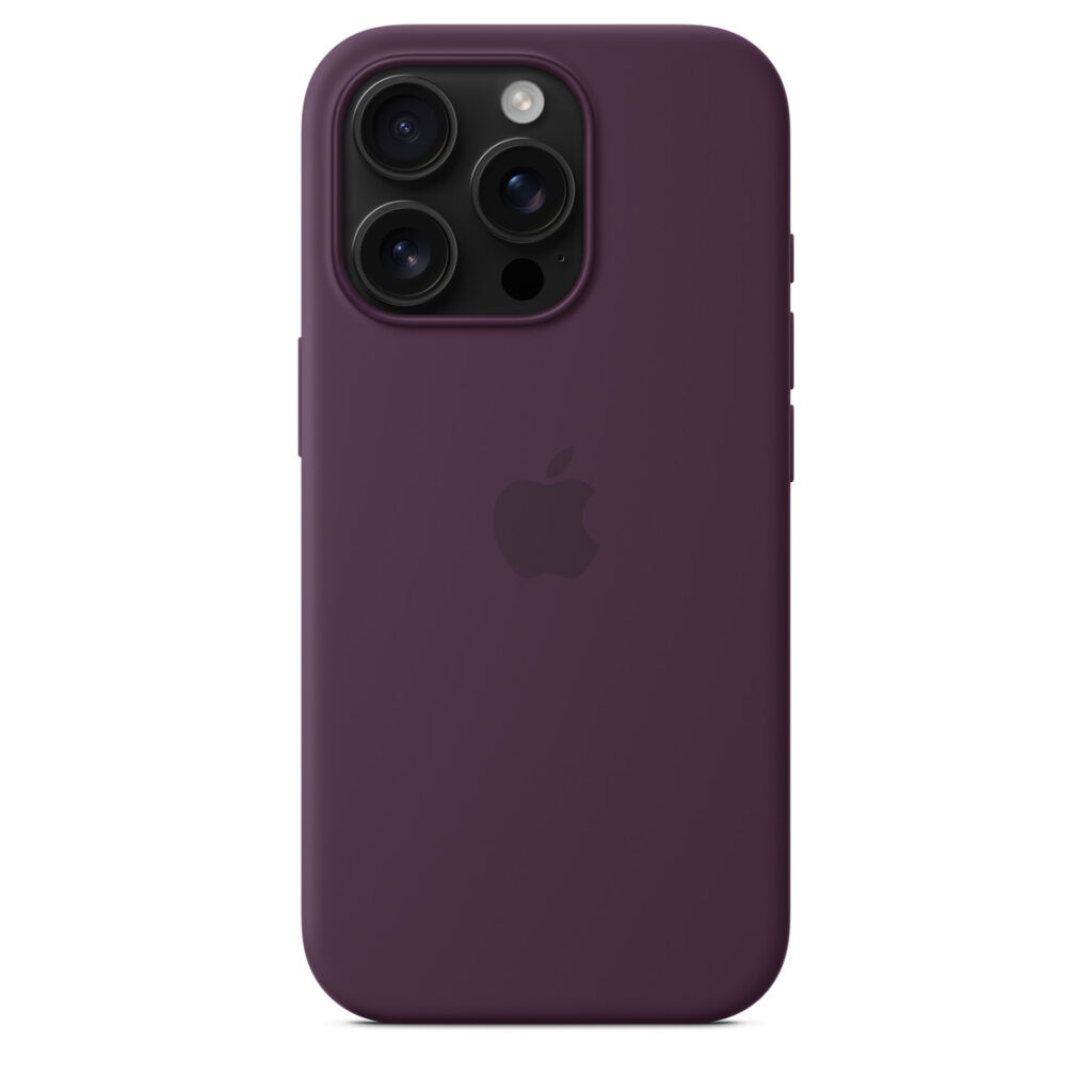 Plum iphone 16 pro silicone 