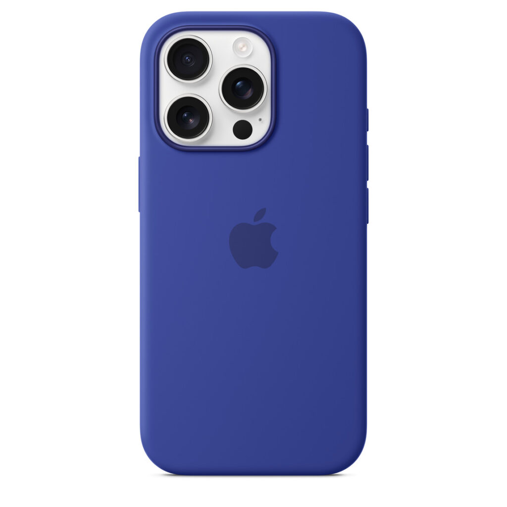 ultramarine silicone case iPhone 16 Pro