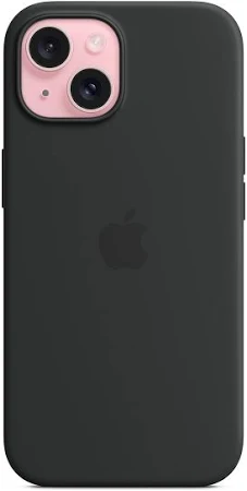 iPhone 15 Pro Silicone Case with MagSafe – Gray