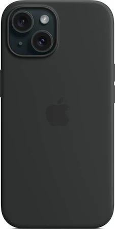 iPhone 15 Pro Silicone Case with MagSafe – Gray